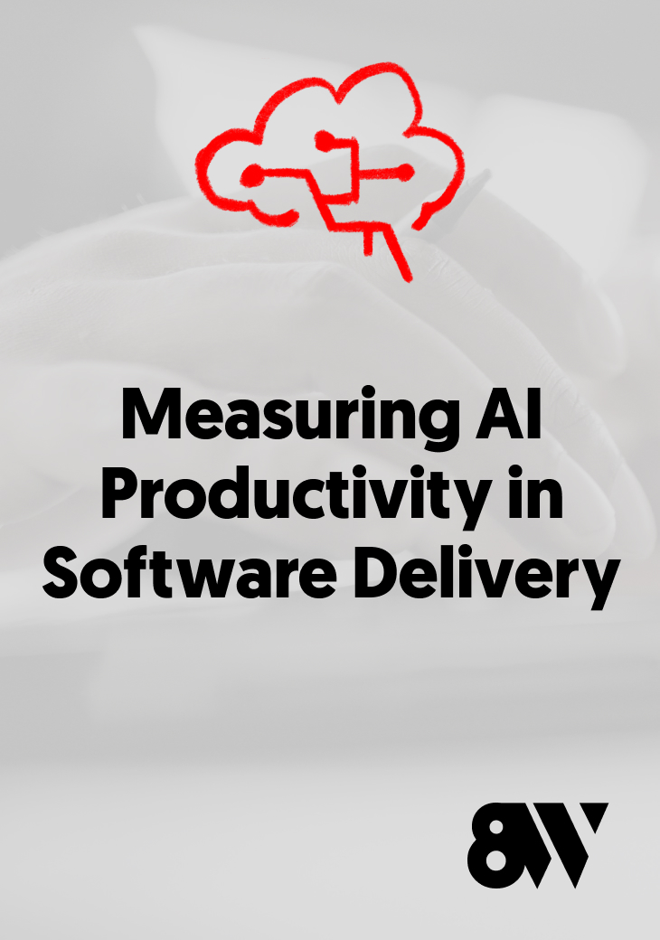 8 West Consulting Whitepaper - Measuring AI Productivity in Software Delivery