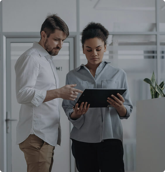 8 West Consulting - Picture of workers collaborating