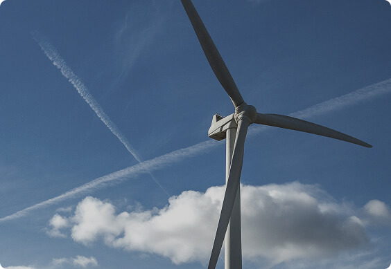 8 West Consulting - Picture of a wind turbine.
