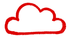 8 West Consulting cloud sketch representing cloud engineering and transformation services.
