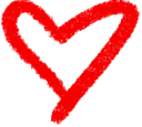 8 West Consulting sketch of a small heart.