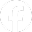 white logo of Facebook social network.